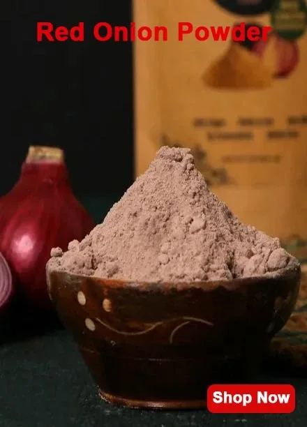 red oninon powder